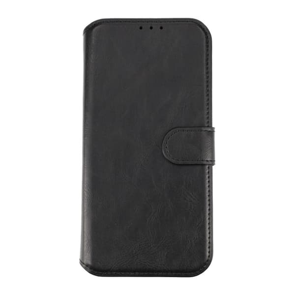 iPhone 15 Plus Plånboksfodral Magnet Rvelon - Svart