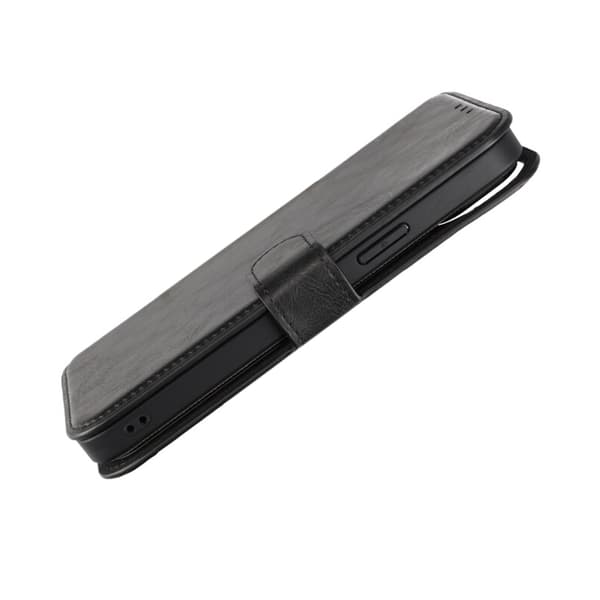 iPhone 15 Plus Plånboksfodral Magnet Rvelon - Svart