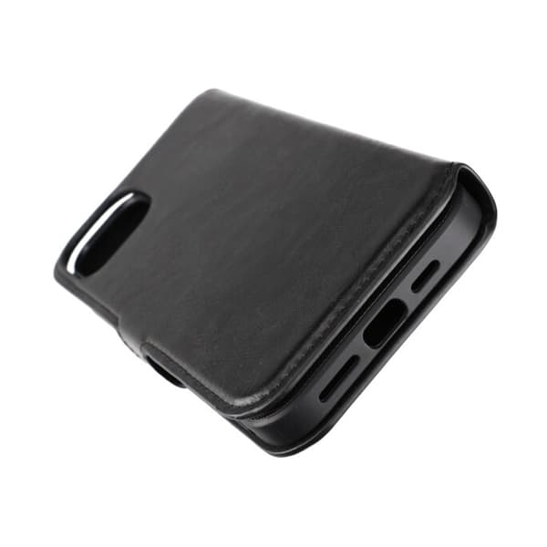 iPhone 15 Plus Plånboksfodral Magnet Rvelon - Svart