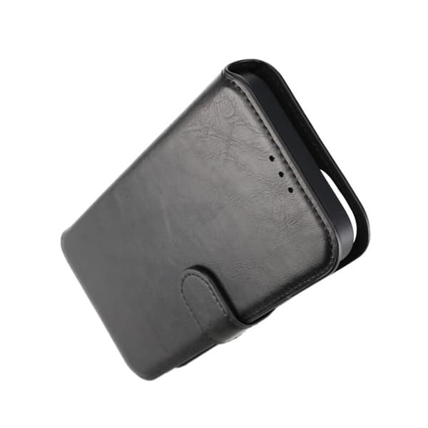 iPhone 15 Plus Plånboksfodral Magnet Rvelon - Svart