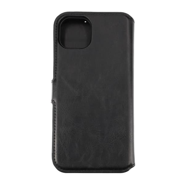 iPhone 15 Plus Plånboksfodral Magnet Rvelon - Svart