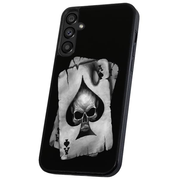 Samsung Galaxy A54 - Cover/Mobilcover Dødningehoved Kortspil