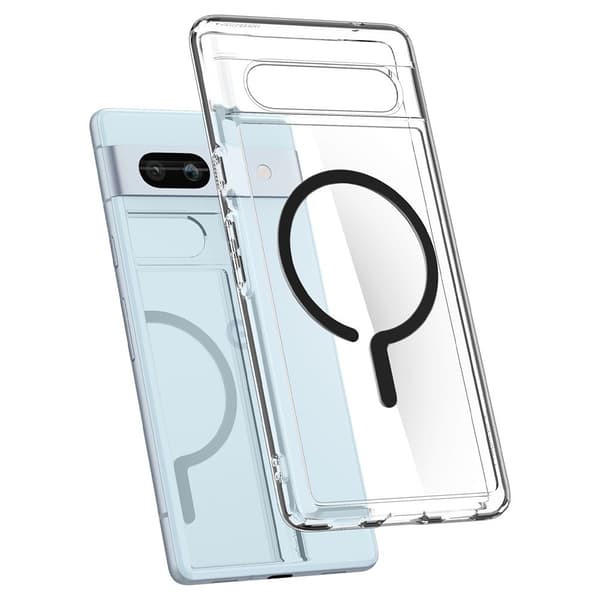 Spigen Google Pixel 7a Skal Ultra Hybrid OneTap Metal Ring MagFit Svart