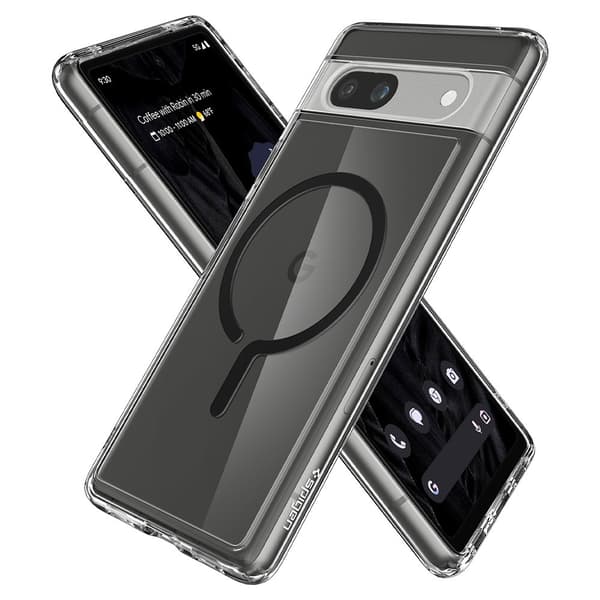 Spigen Google Pixel 7a Skal Ultra Hybrid OneTap Metal Ring MagFit Svart