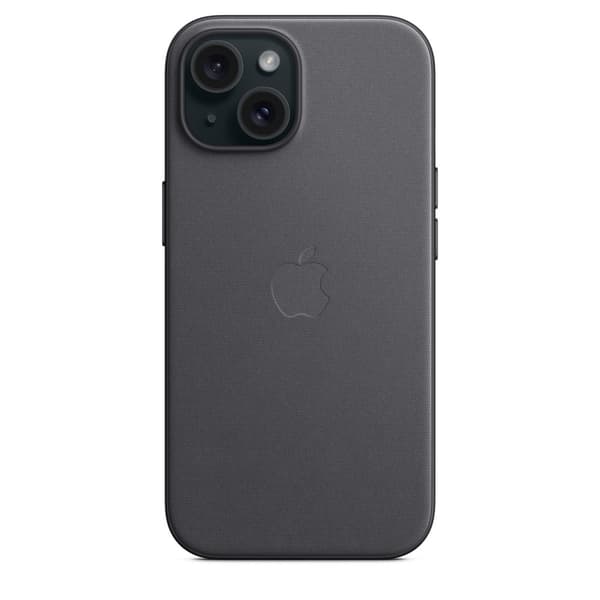 Apple Original iPhone 15 Plus Cover FineWoven MagSafe Sort