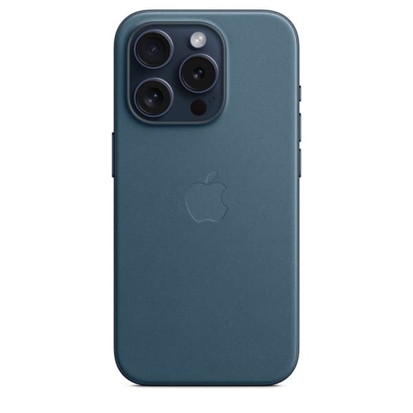 Apple Original iPhone 15 Pro Max Cover FineWoven MagSafe Stillehavsblå