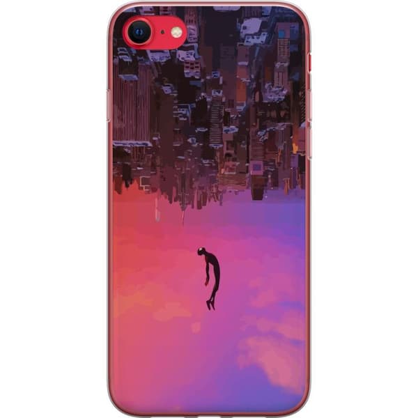 Apple iPhone SE (2020) Läpinäkyvä kuori Spider-Man: Across the Spider-Verse