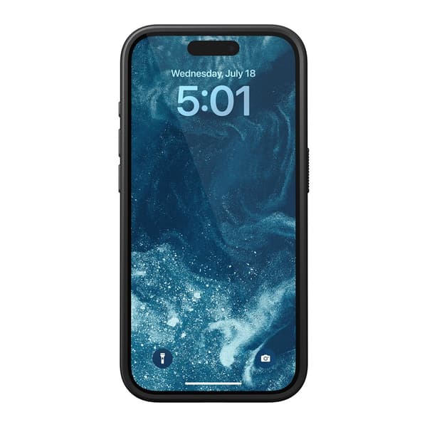 NOMAD iPhone 15 Pro Kuori Sport Case Musta