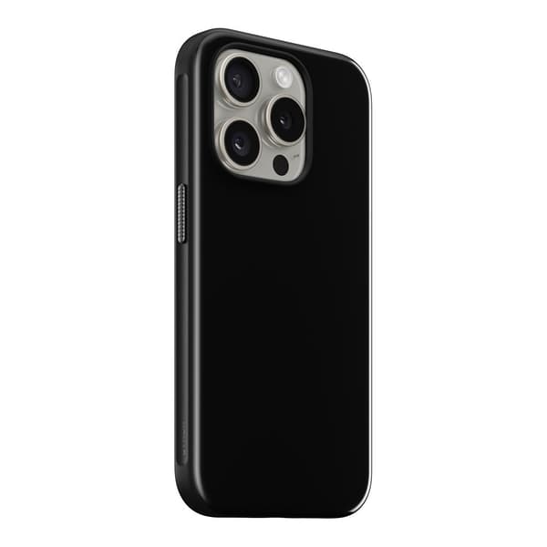 NOMAD iPhone 15 Pro Kuori Sport Case Musta