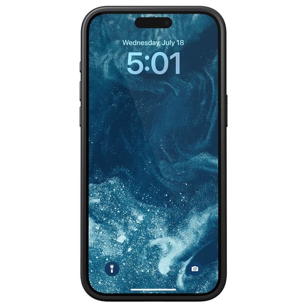 NOMAD iPhone 15 Pro Max Kuori Sport Case Musta