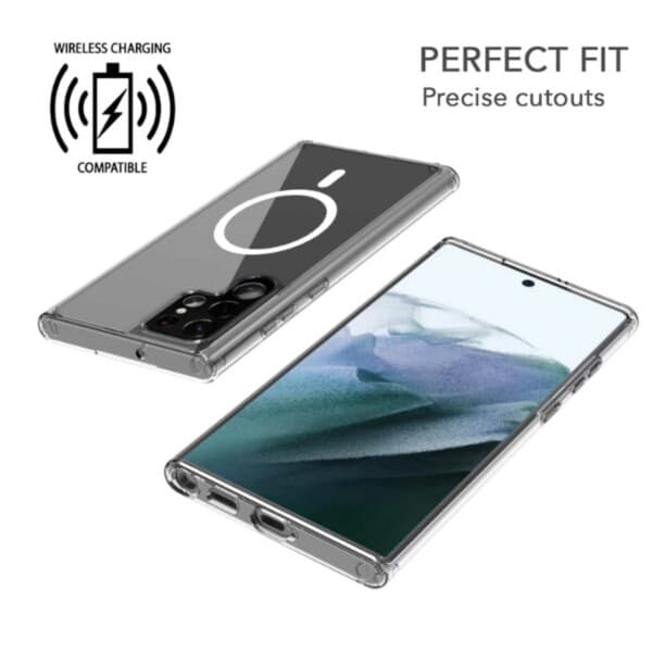 Galaxy S22 Plus Magsafe Mobile Shell Transparent