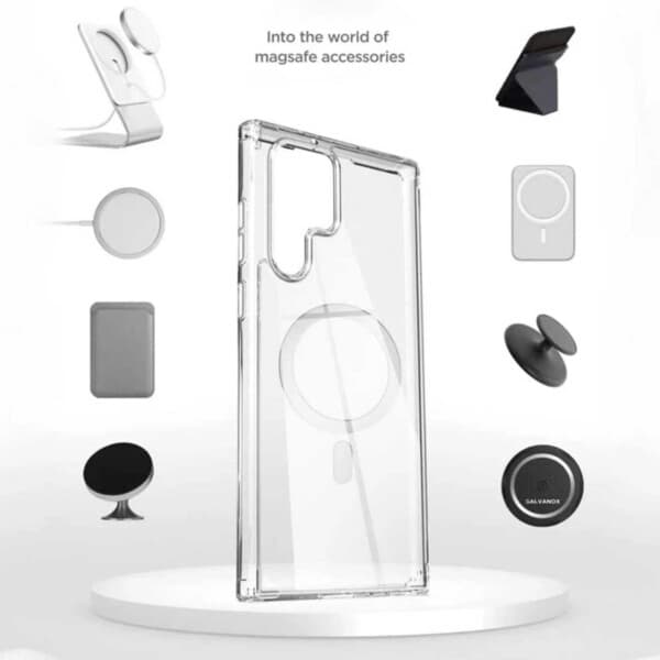 Galaxy S23 Magsafe Mobile Shell Transparent