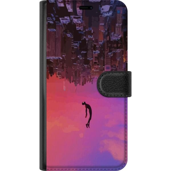 Samsung Galaxy A12 Tegnebogsetui Spider-Man: På tværs af Spider-Verse