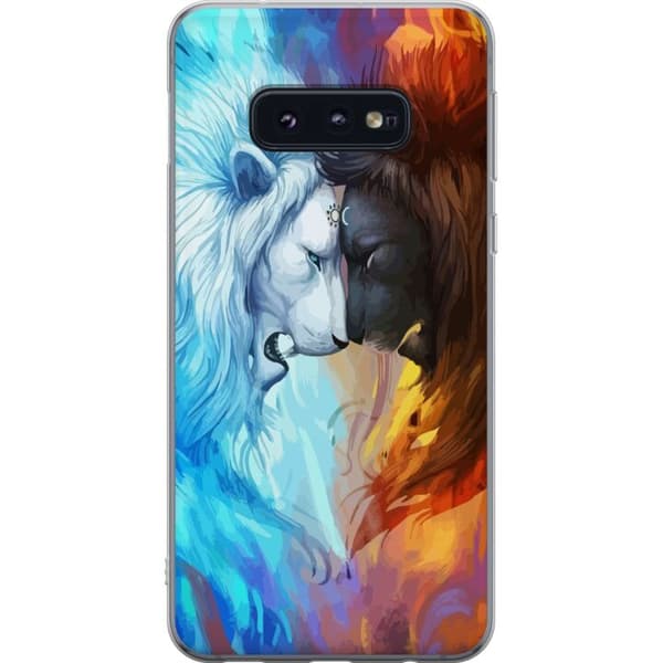Samsung Galaxy S10e Läpinäkyvä kuori Leijona