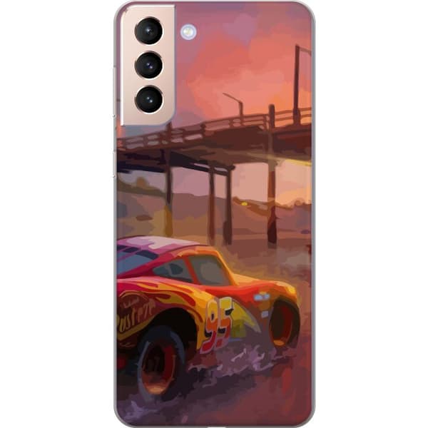 Samsung Galaxy S21 Gjennomsiktig deksel Lynet McQueen