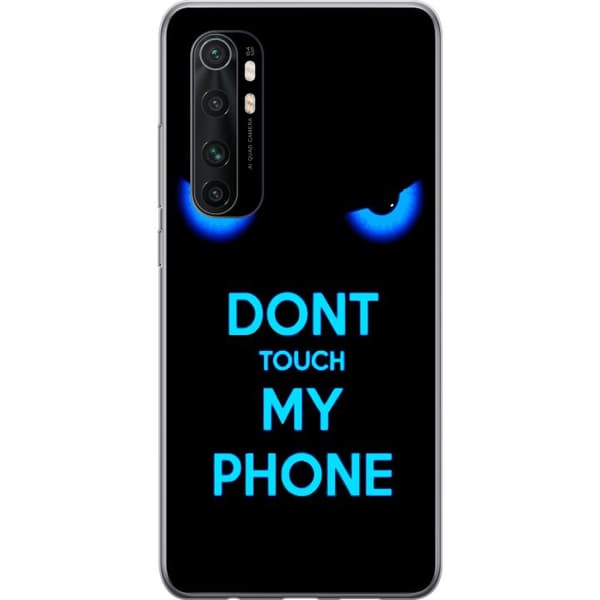 Xiaomi Mi Note 10 Lite Genomskinligt Skal Rör Ej