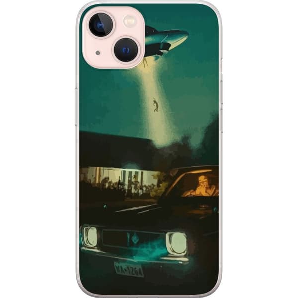 Apple iPhone 13 Läpinäkyvä kuori UFO