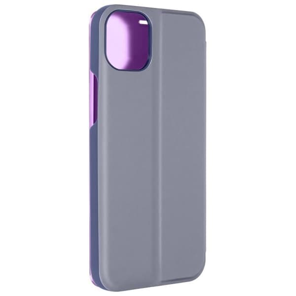 Etui - AVIZAR - iPhone 15 - Klappspegel - Lila Lavendel - Skydd mot stötar och repor