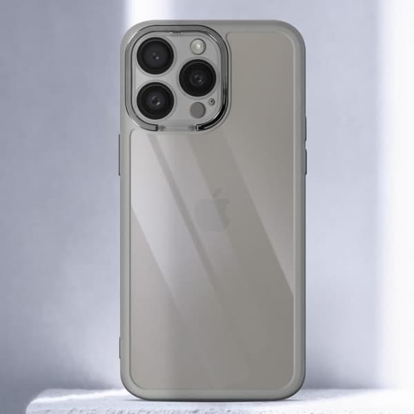 AVIZAR iPhone 15 Pro Max-fodral - Camgrip-serien - Svart - Upphöjda ramar - Videostödring