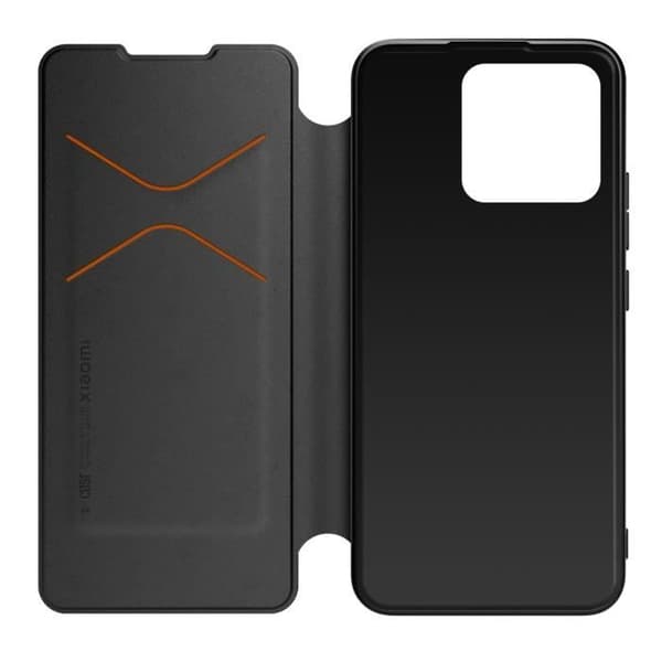 Foliofodral för Xiaomi 13 Pro - XIAOMI - Svart - Inbyggda kortfack - Handrem inkluderad