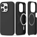 Pikkukuva 1 / 6: Kuminen minimalistinen MagSafe-kotelo iPhone 14 Pro Max musta