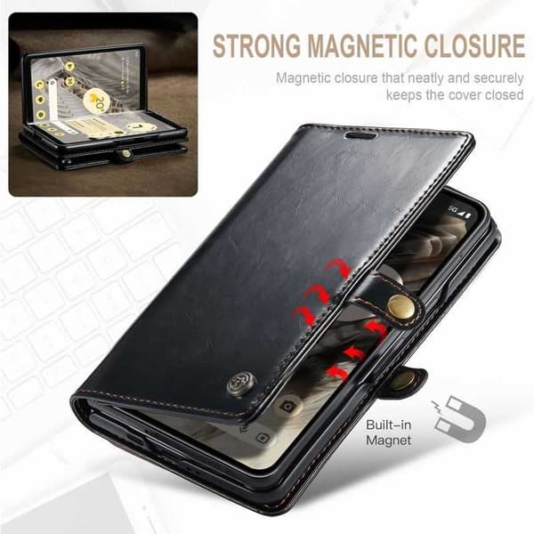 CaseMe Slim Retro Wallet Case RFID-beskyttelse Samsung Galaxy Z Fold 5