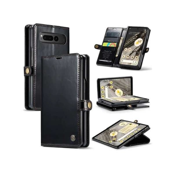 CaseMe Slim Retro Wallet Case RFID-beskyttelse Samsung Galaxy Z Fold 5