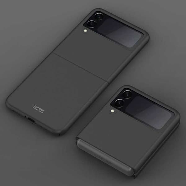 Ohut mattamusta kansi Samsung Galaxy Z Flip 5