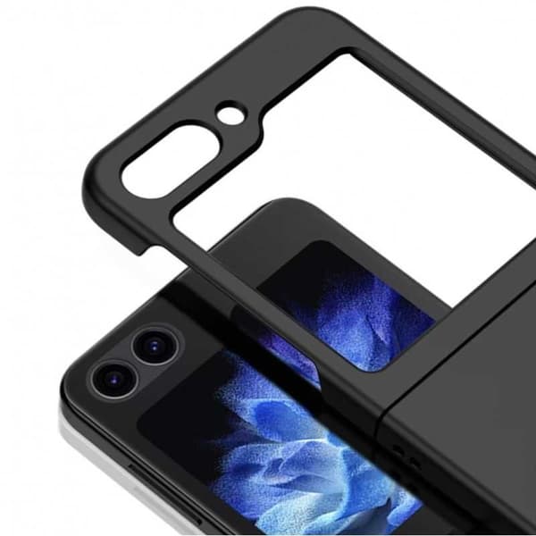 Ohut mattamusta kansi Samsung Galaxy Z Flip 5