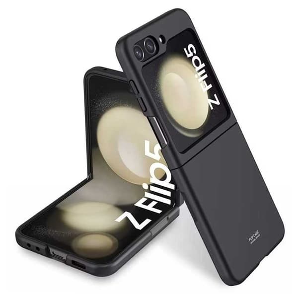Tyndt mat sort cover til Samsung Galaxy Z Flip 5