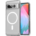 Miniatyrbillede 1 af 5: Google Pixel 8 Pro Transparent stødabsorberende cover MagSafe-kompatibel