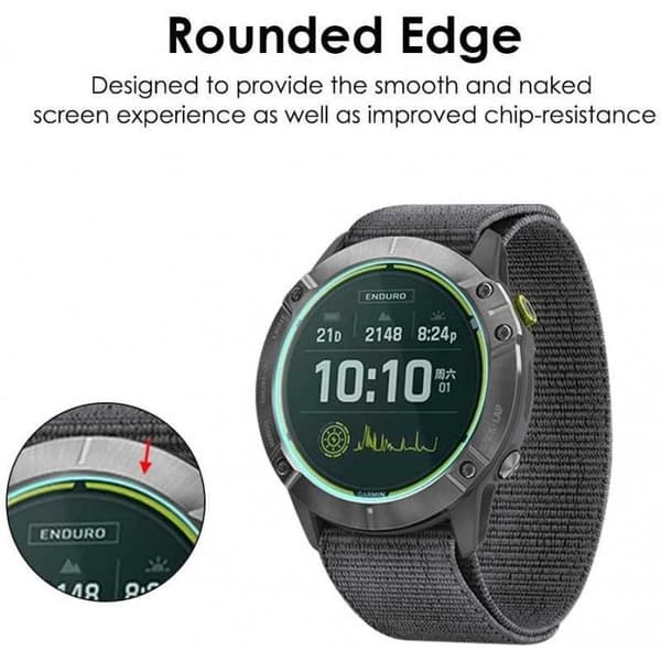 Hærdet glas 0,2 mm 9H til Garmin Enduro