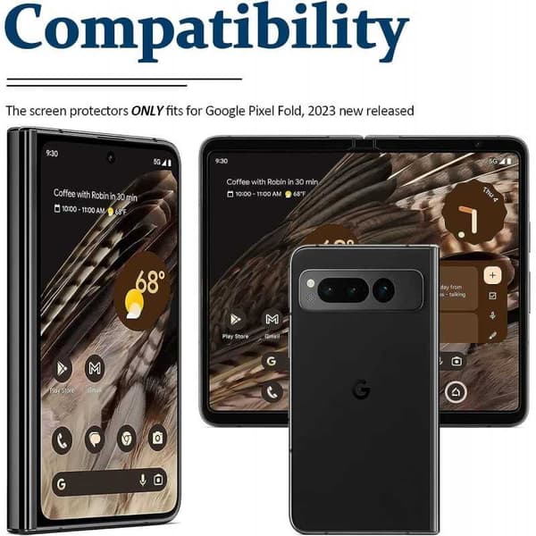 Google Pixel Fold Karkaistu lasi 0,26mm 2,5D 9H