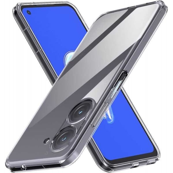 Zenfone 10 5G Stöttåligt Genomskinligt Skal Simple