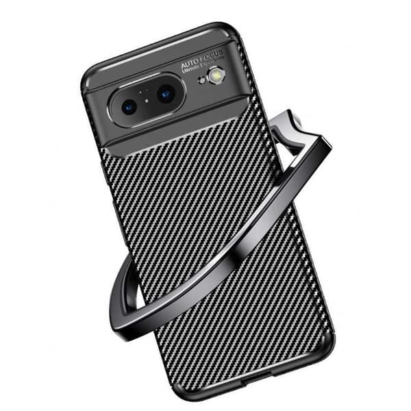 Google Pixel 8 stødsikkert slankt cover FullCarbon V4