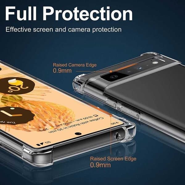 Google Pixel 8 Pro Stöttåligt Skal med Förstärkta Hörn