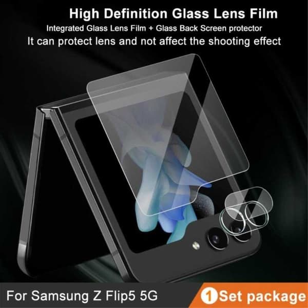Samsung Z Flip 5 5G Protection Linssinsuojaus Kameran suojaus