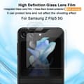 Pikkukuva 2 / 7: Samsung Z Flip 5 5G Protection Linssinsuojaus Kameran suojaus