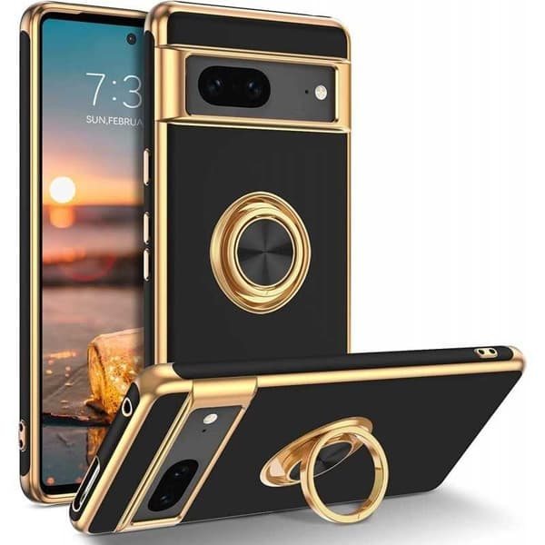 Google Pixel 7A Elegant og støtsikker veske med ringholder Flawless