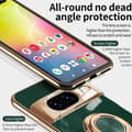 Pikkukuva 3 / 7: Tyylikäs ja iskunkestävä Google Pixel 7A -kotelo, jossa on Flawless sormusteline