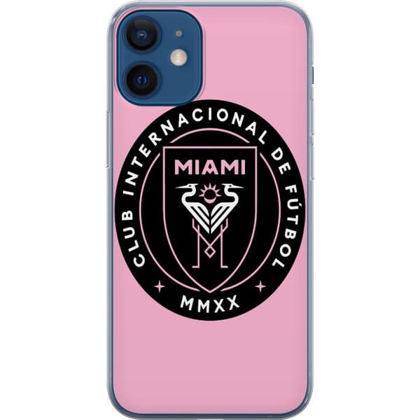 Apple iPhone 12 mini Gjennomsiktig deksel Inter Miami CF
