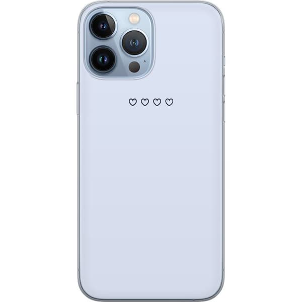 Apple iPhone 13 Pro Max Gennemsigtig cover Hjerte
