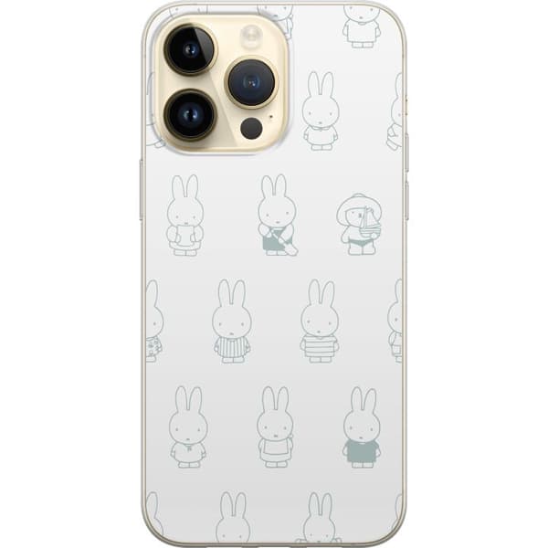 Apple iPhone 14 Pro Max Genomskinligt Skal Miffy