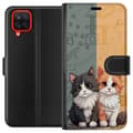 Miniatyrbillede 1 af 3: Samsung Galaxy A12 Tegnebogsetui Katte