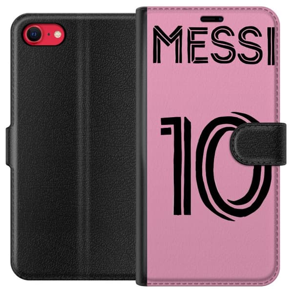 Apple iPhone SE (2022) Lommeboketui Lionel Messi (Inter Miami CF)