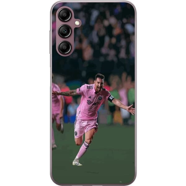 Samsung Galaxy A14 5G Läpinäkyvä kuori Lionel Messi