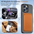 Miniatyrbilde 3 av 5: INF Magnetisk beskyttende telefonveske med usynlig stativ som er kompatibel med iPhone iPhone 14 Pro Max