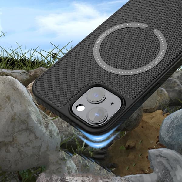 INF Magnetisk karbonfiber ladeveske til iPhone iPhone 13