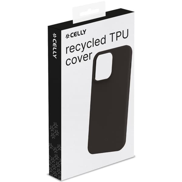 Planet Soft TPU-Cover GRS 100% kierrätetty TPU iPhone 15 Black