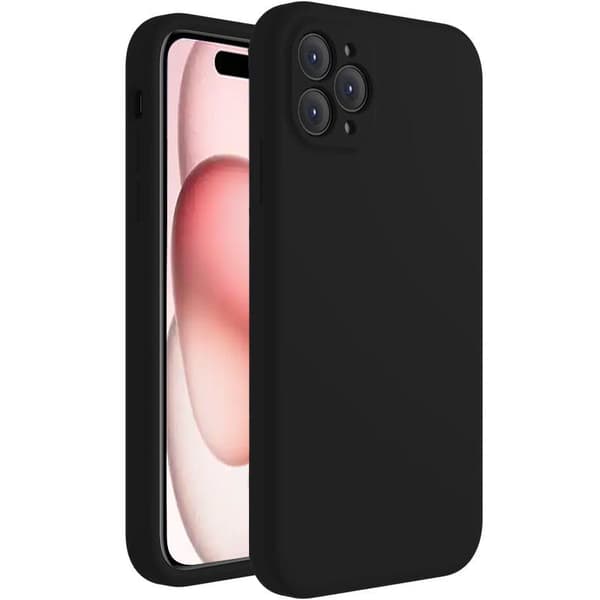 iPhone 15 Pro svart matt hardt deksel